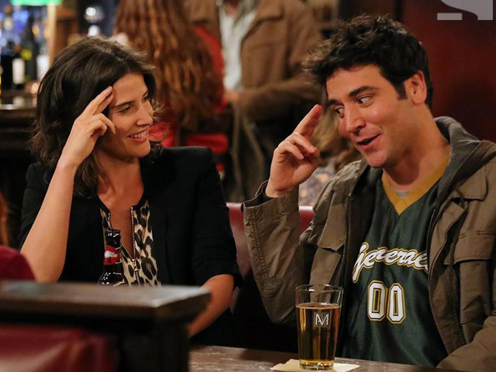 Ted Mosby buscando el amor como una rata un churro.