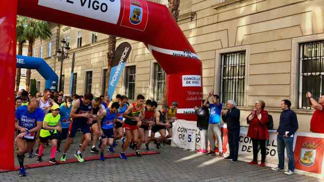 La edición de 2019 de la carrera solidaria de Érguete.