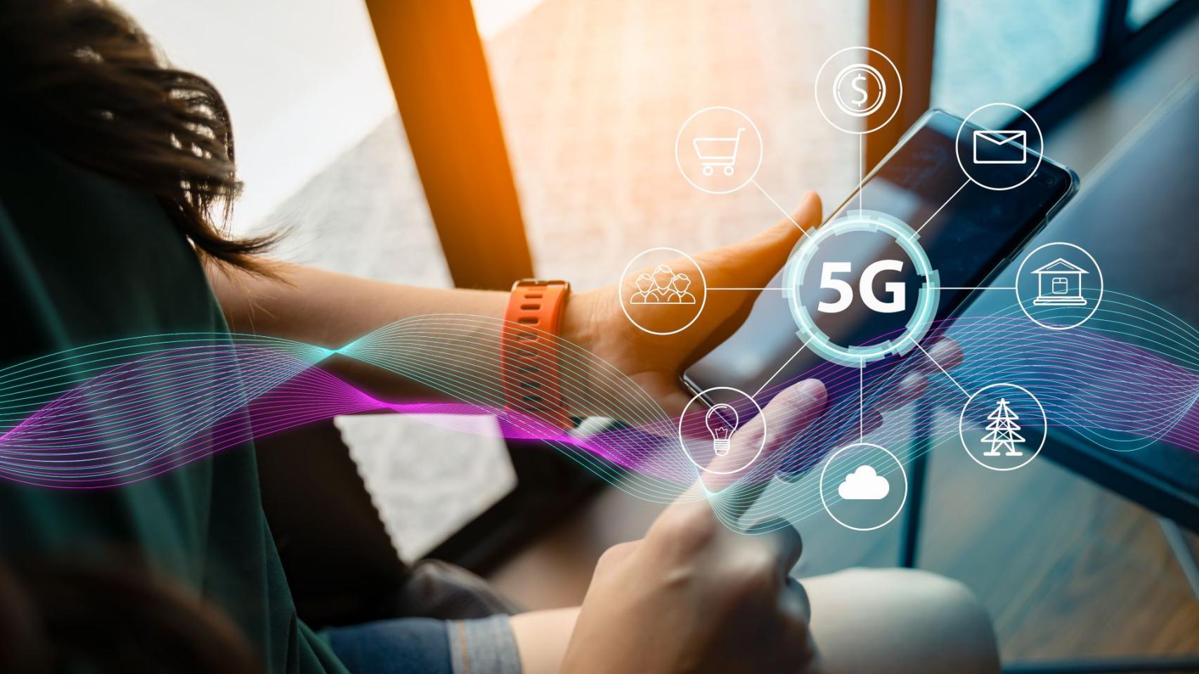 conectividad , 5G , datos móviles,