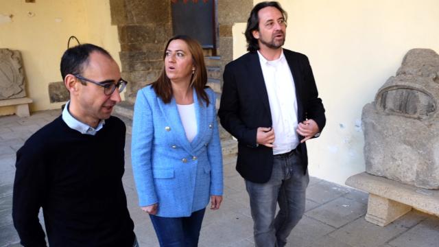 La vicesecretaria del PSOE y delegada de Gobierno en Castilla y León, Virginia Barcones, en el I Consejo de Alcaldes y Portavoces del PSOE de Salamanca