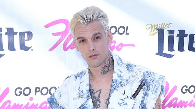 Aaron Carter en una imagen de archivo.