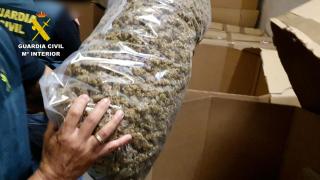 Descubren el mayor alijo de marihuana envasada del mundo: se almacenaba en Toledo y Ciudad Real