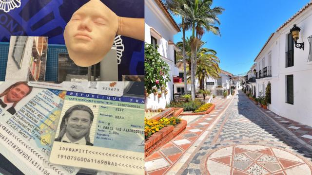 Imágenes de los objetos requisados en Benalmádena.