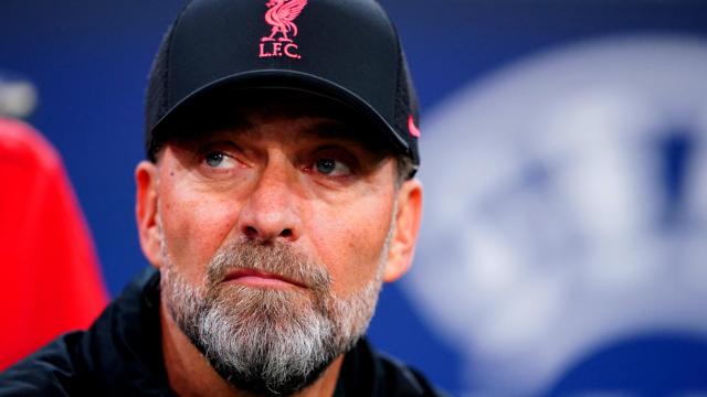 Jürgen Klopp, en un partido del Liverpool de la temporada 2022/2023