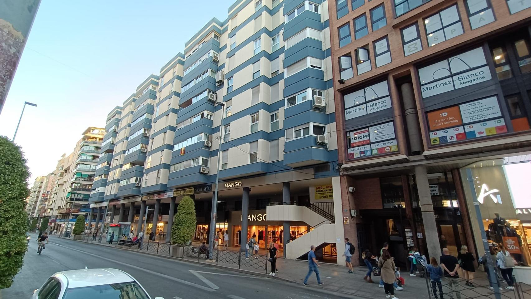 Avenida Maisonnave de Alicante.