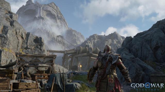 Un momento de 'God of War Ragnarök'