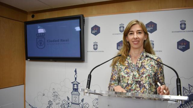 Mariana Boadella, portavoz del Ayuntamiento de Ciudad Real. Foto: Ayuntamiento de Ciudad Real.