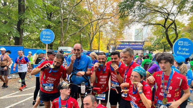 Los Marines Enki en el maratón de Nueva York