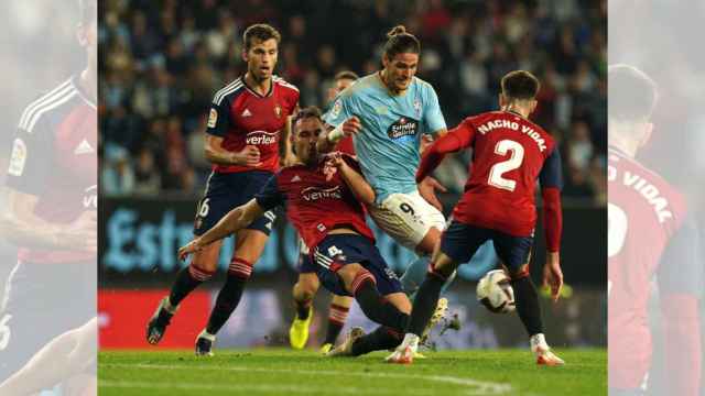 Paciencia durante el encuentro ante Osasuna.