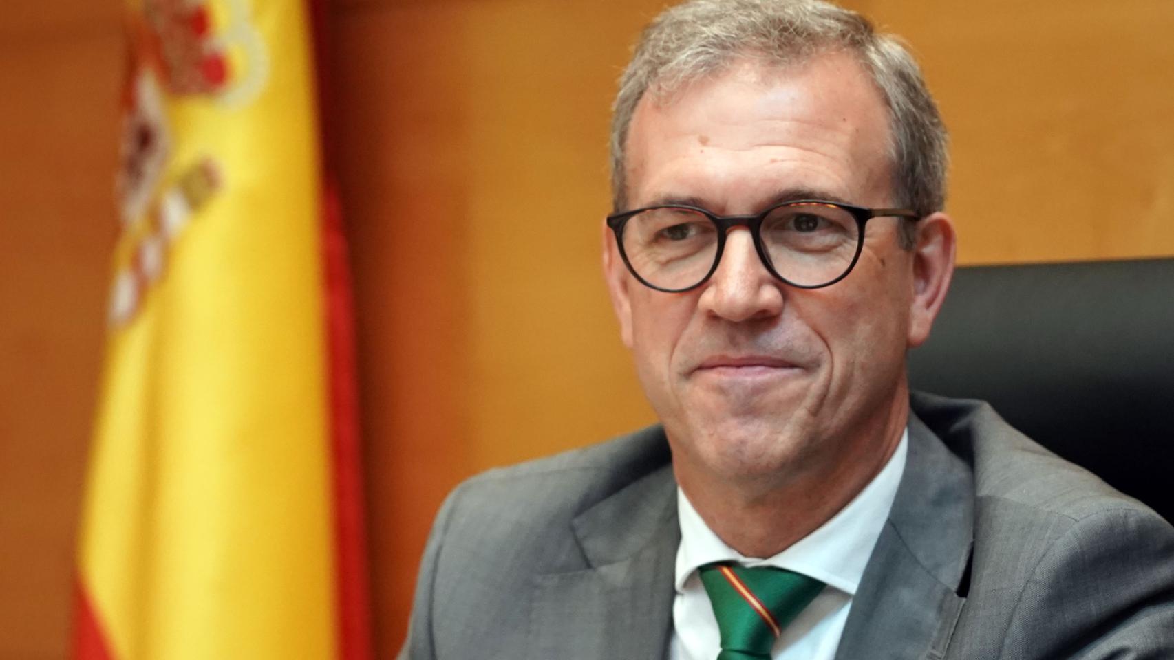 Mariano Veganzones, consejero de Industria, Comercio y Empleo de la Junta de Castilla y León, en una imagen de archivo.