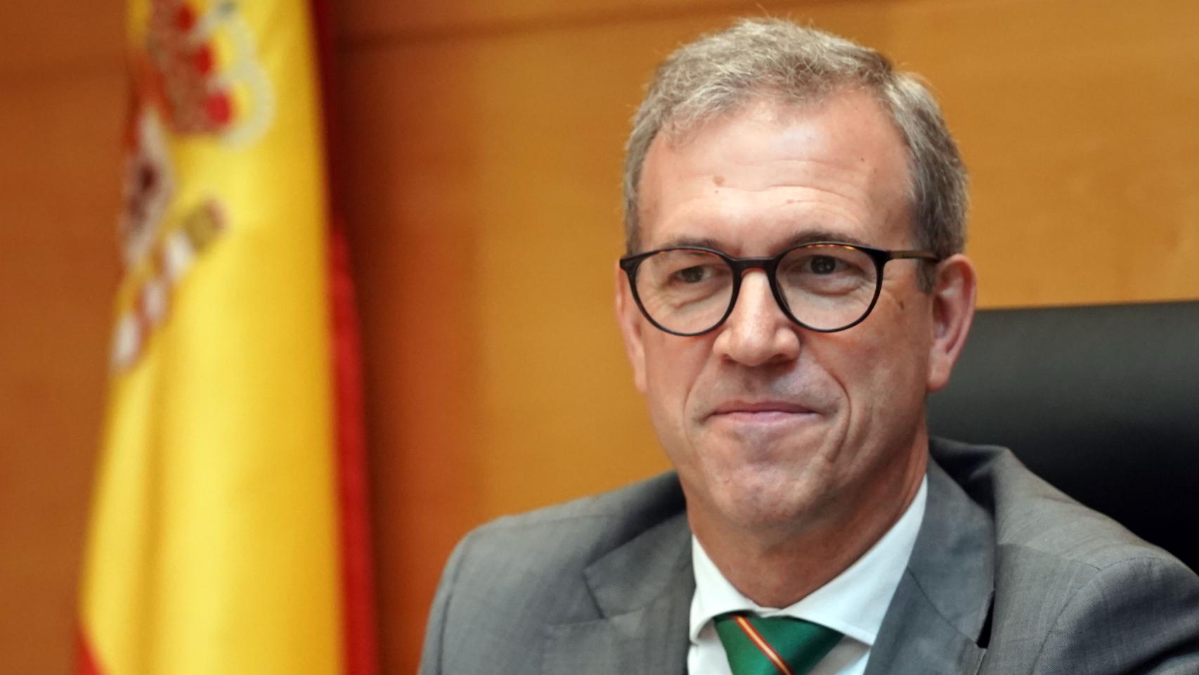 Mariano Veganzones, consejero de Industria, Comercio y Empleo de la Junta de Castilla y León