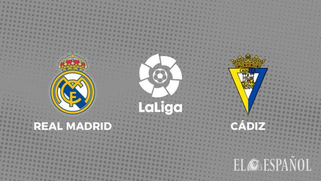 Cartel del  Real Madrid - Cádiz de La Liga 2022/2023