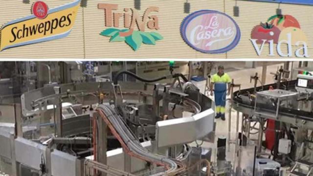 La fábrica toledana que embotella La Casera, Trina y Schweppes cierra el ejercicio con pérdidas