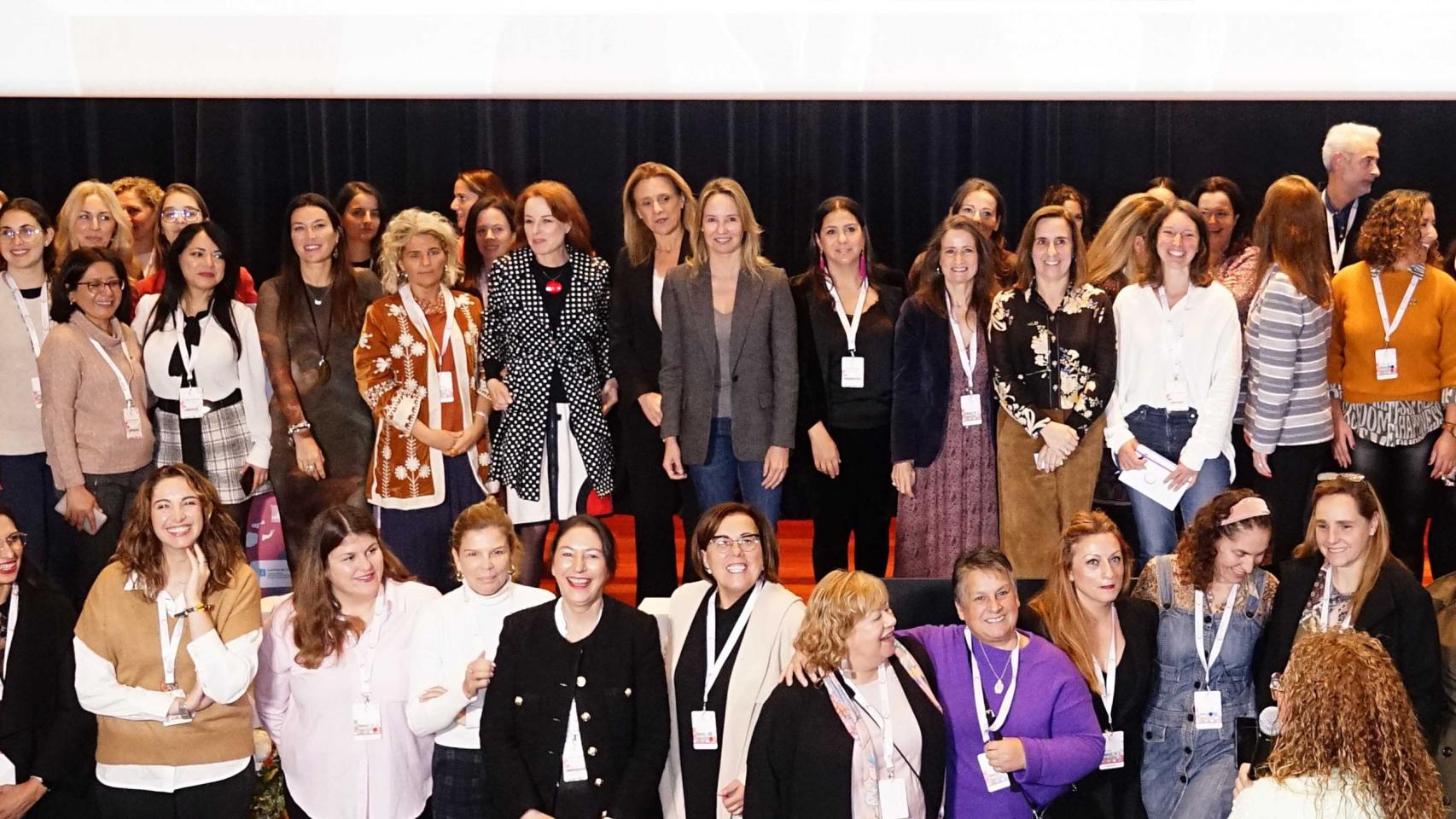 Participantes delcongreso ‘Acción e Implicación’ en Vigo.