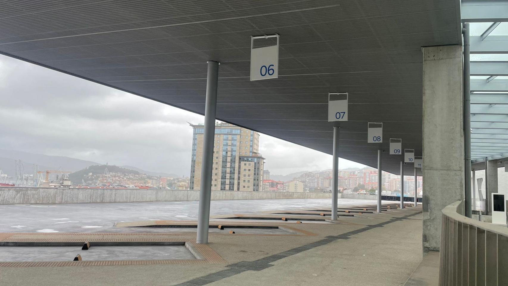 Nueva estación de autobús de Vigo.