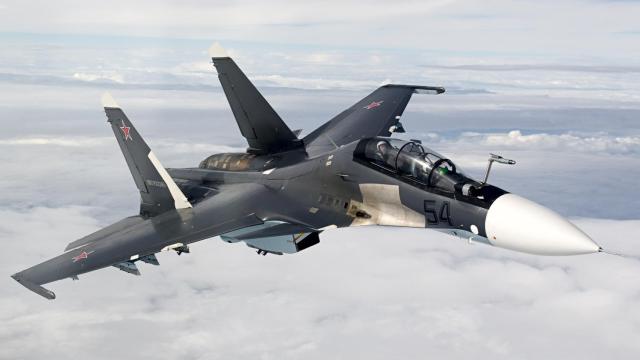 Sukhoi Su-30SM de la Fuerza Aérea de Rusia