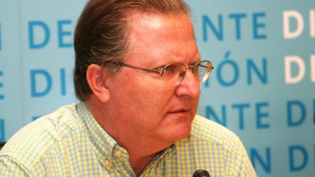 Joaquín Santo Matas, en una imagen en su etapa con el Gil-Albert.