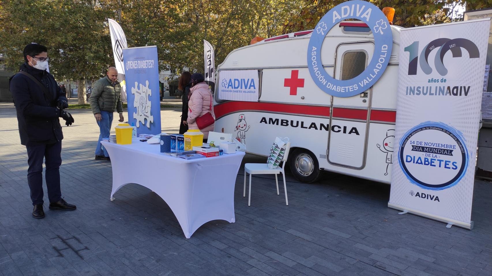 Valladolid se vuelca con el Día Mundial de la Diabetes