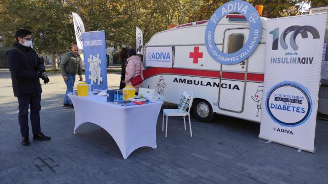 Valladolid se vuelca con el Día Mundial de la Diabetes
