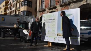 Presentación de la nueva maquinaria del servicio de basuras de Zamora