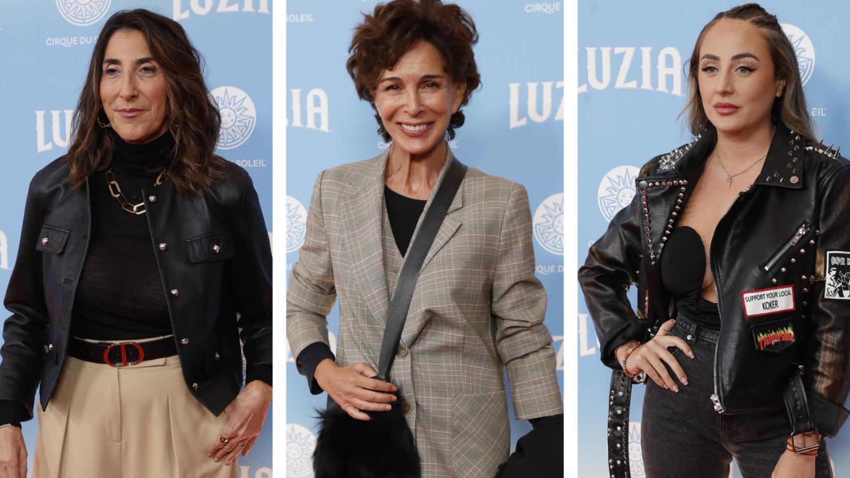 Rocío Flores, Lydia Bosch y Paz Padilla, en un montaje de JALEOS.