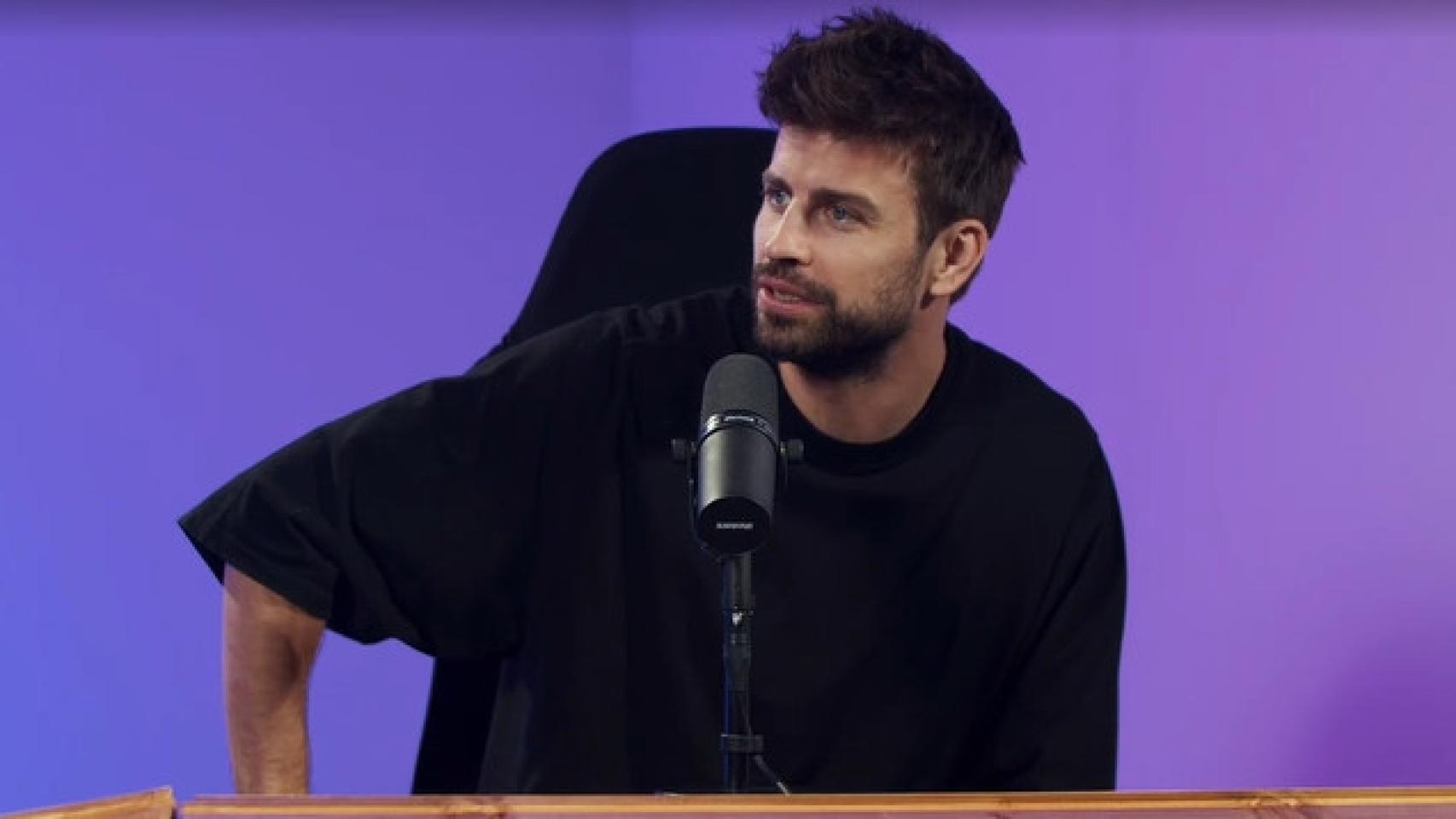 Gerard Piqué, durante su conversación con Ibai Llanos en Twitch