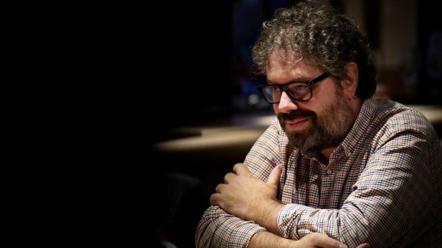 Sergio del Molino, durante la entrevista.