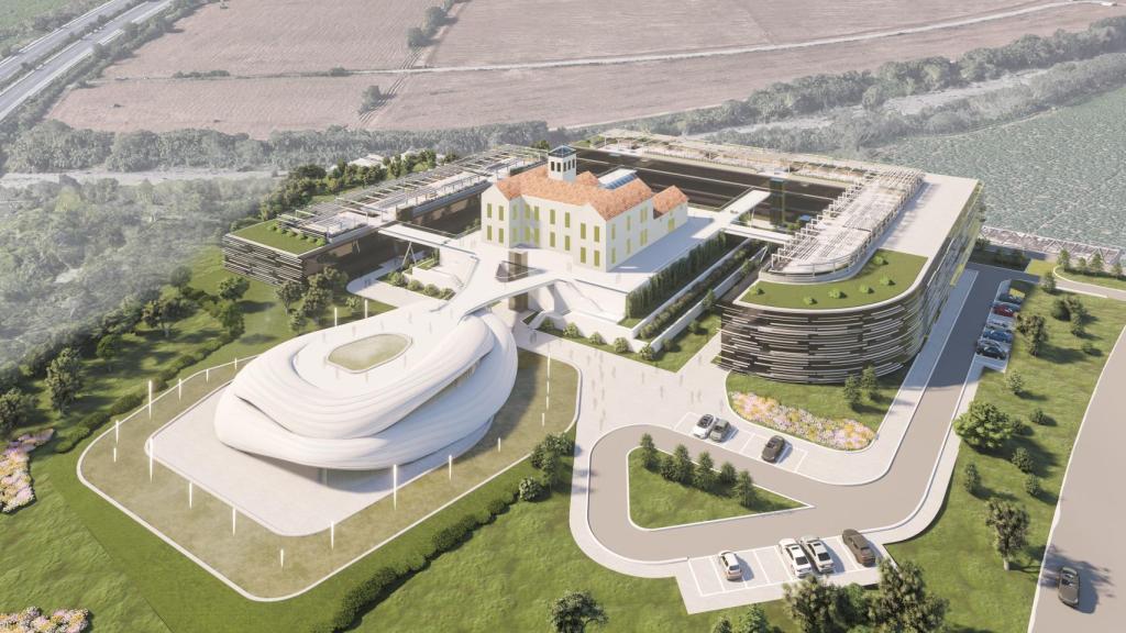 Infografía del proyecto de SUBA para el Cortijo Jurado de Málaga.