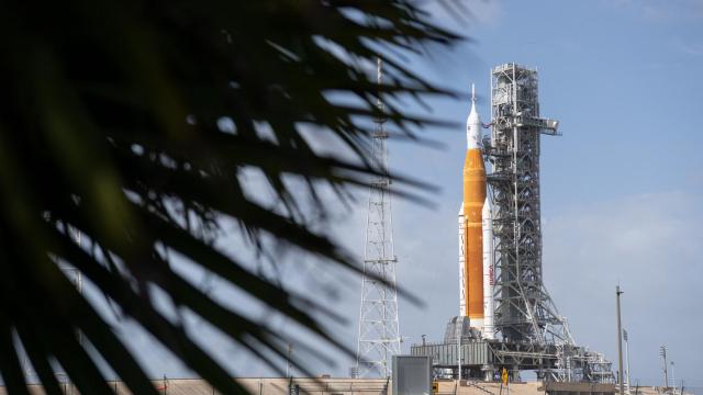 Cohete SLS de la misión Artemis