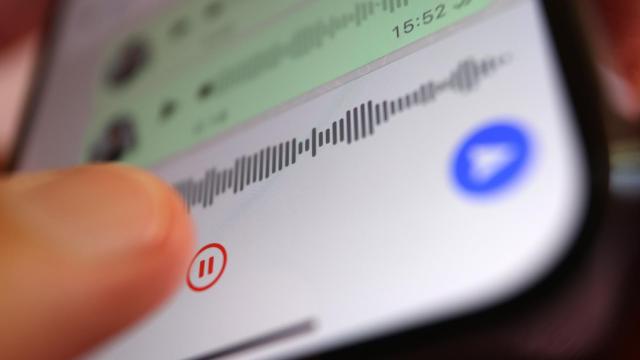 Pantalla táctil de un smartphone.