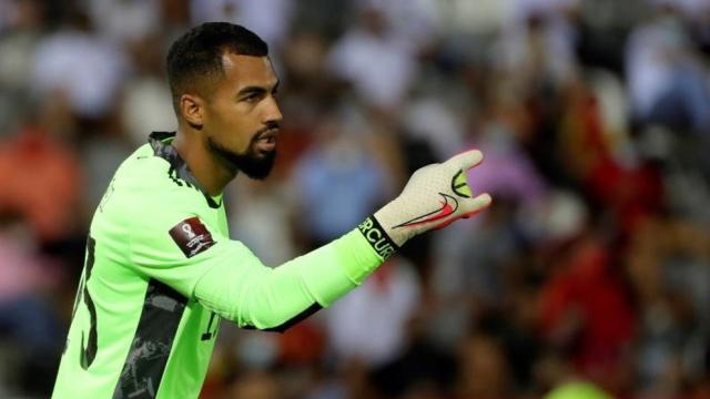 Robert Sánchez, con la Selección