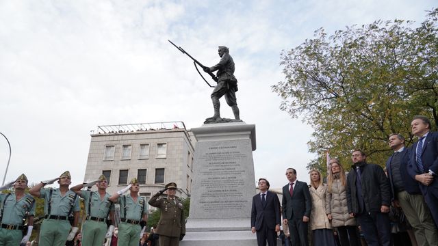 Acto de homenaje a la Legión el pasado 8 de noviembre en Madrid