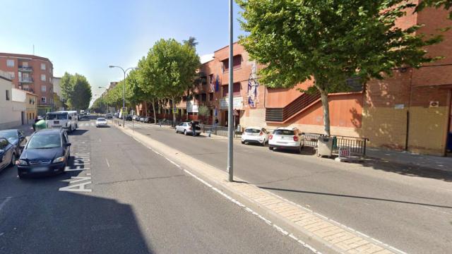 Lugar del atropello en Talavera. Foto: Google Maps.