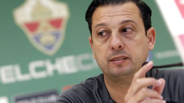 El secretario técnico del Elche C.F., Sergio Mantecón.