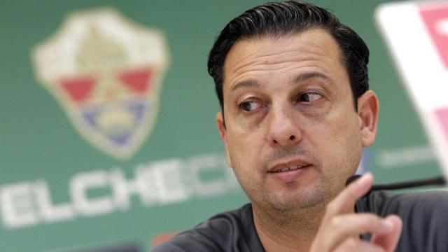 El secretario técnico del Elche C.F., Sergio Mantecón.