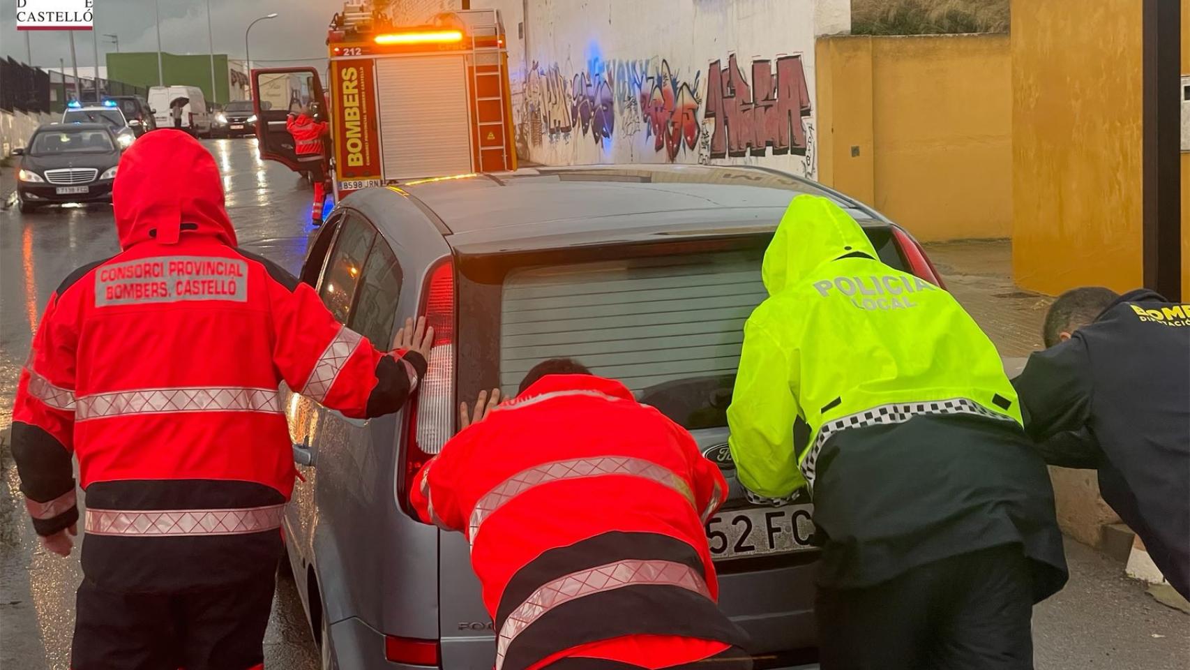 Intervención Bomberos de Castellón.