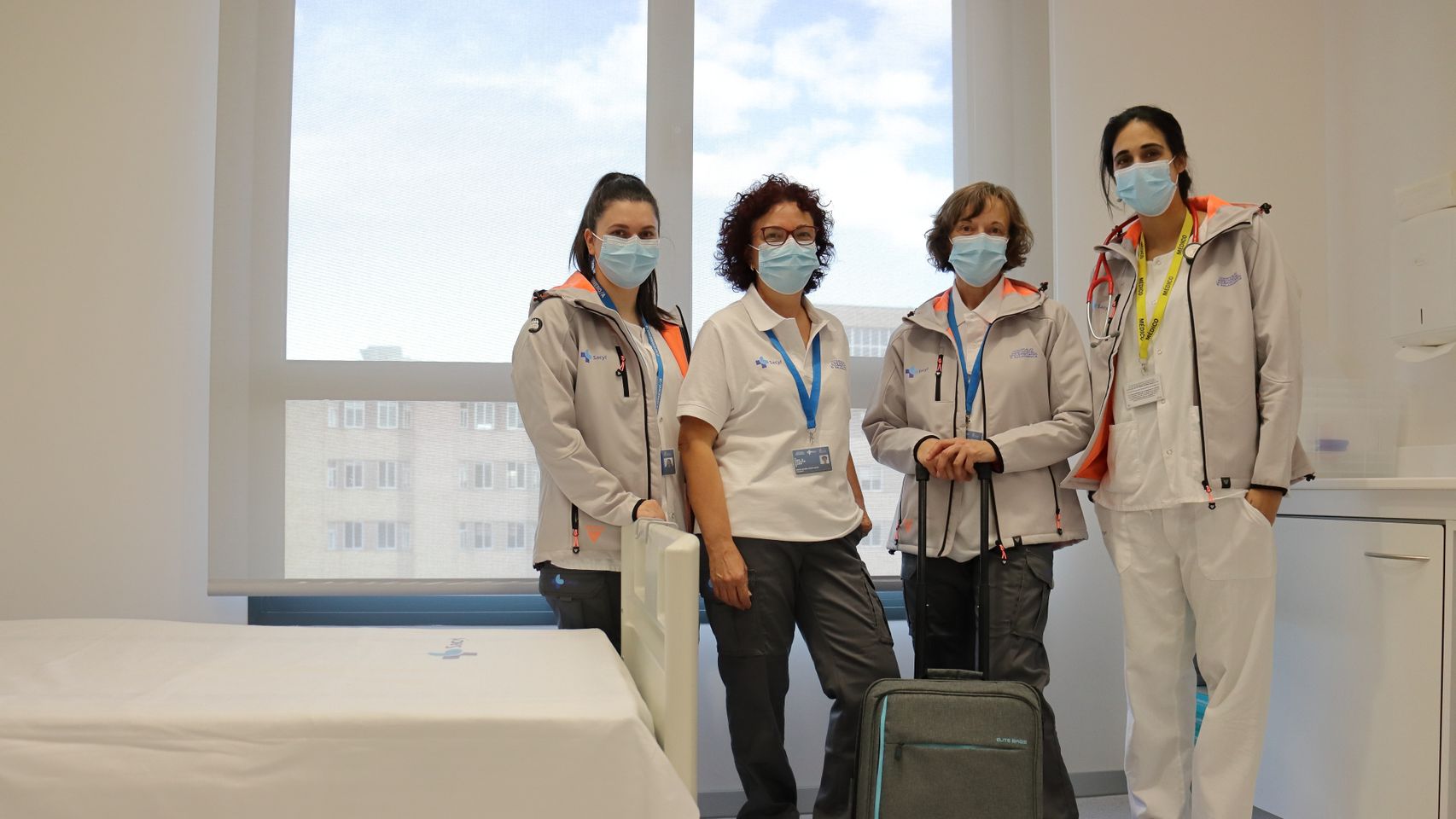 Equipo DOHE de enfermeras y hematólogas del Hospital de Salamanca
