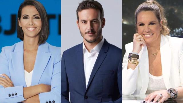 Ana Pastor, Diego Losada y Carmen Porter.