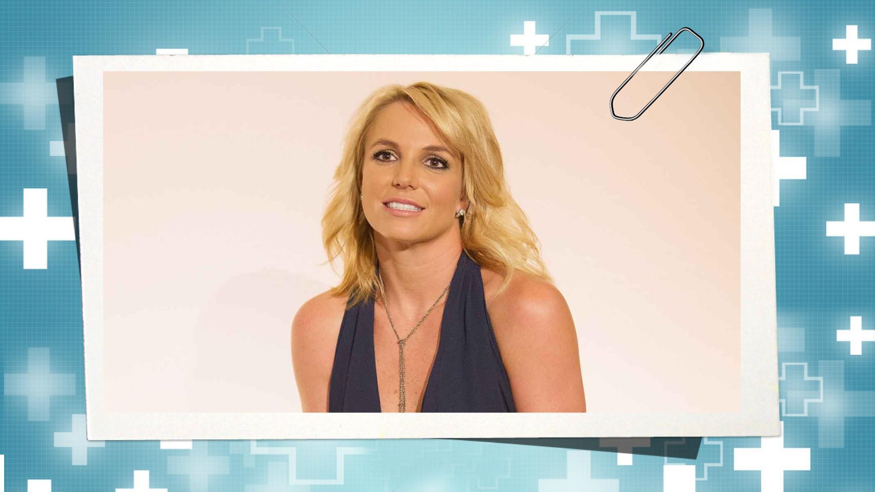 Britney Spears en un fotomontaje de EL ESPAÑOL.