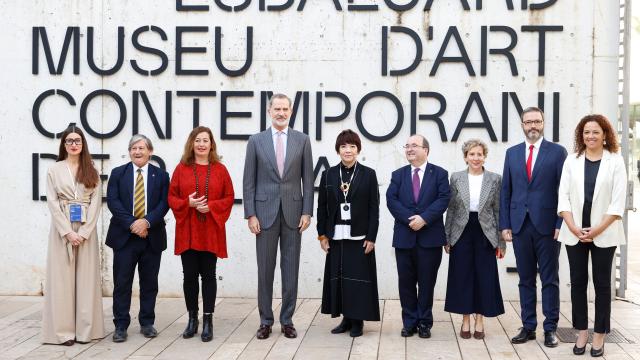 Felipe VI, este viernes en Palma.