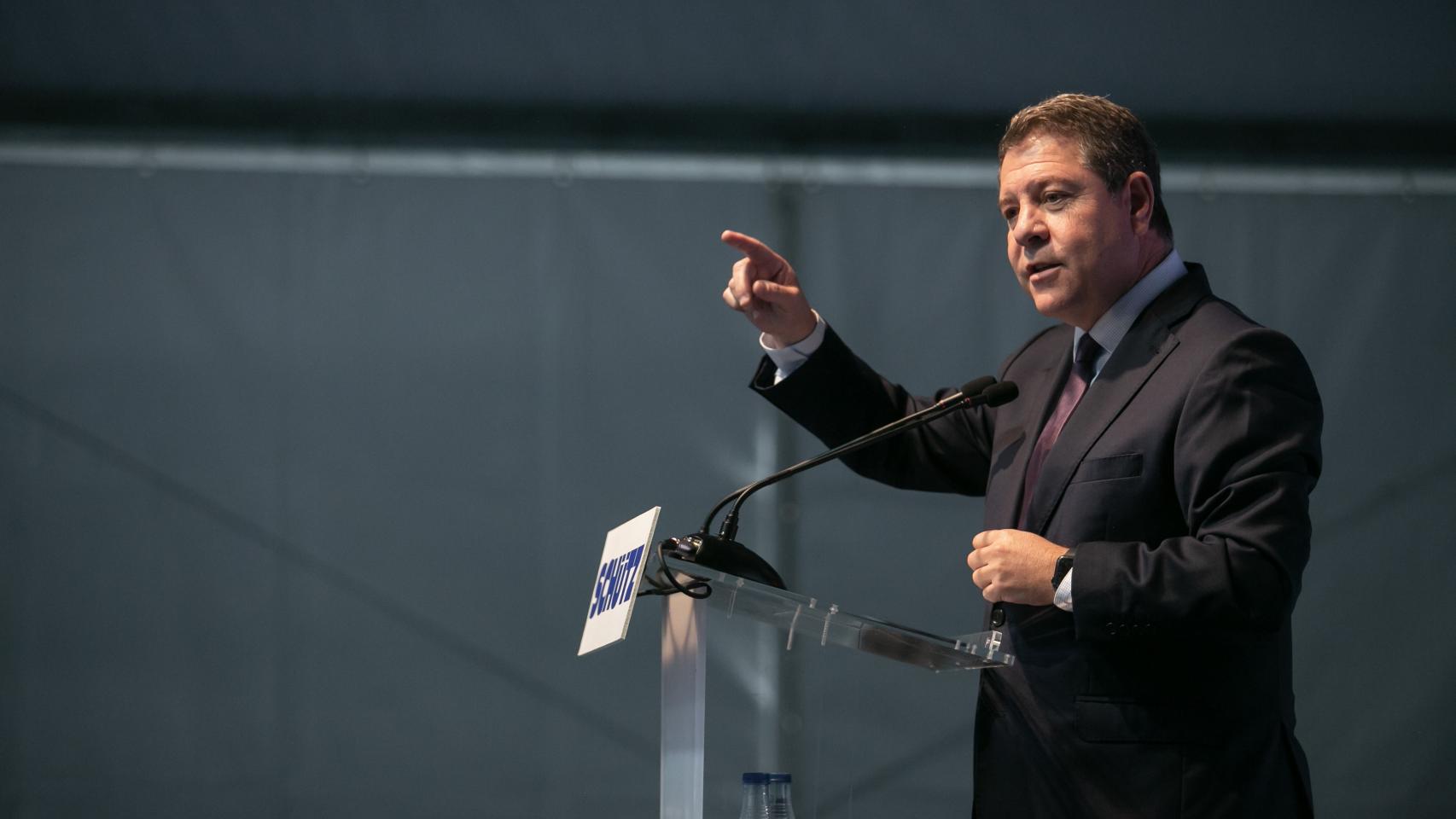 Emiliano García-Page, presidente de Castilla-La Mancha.
