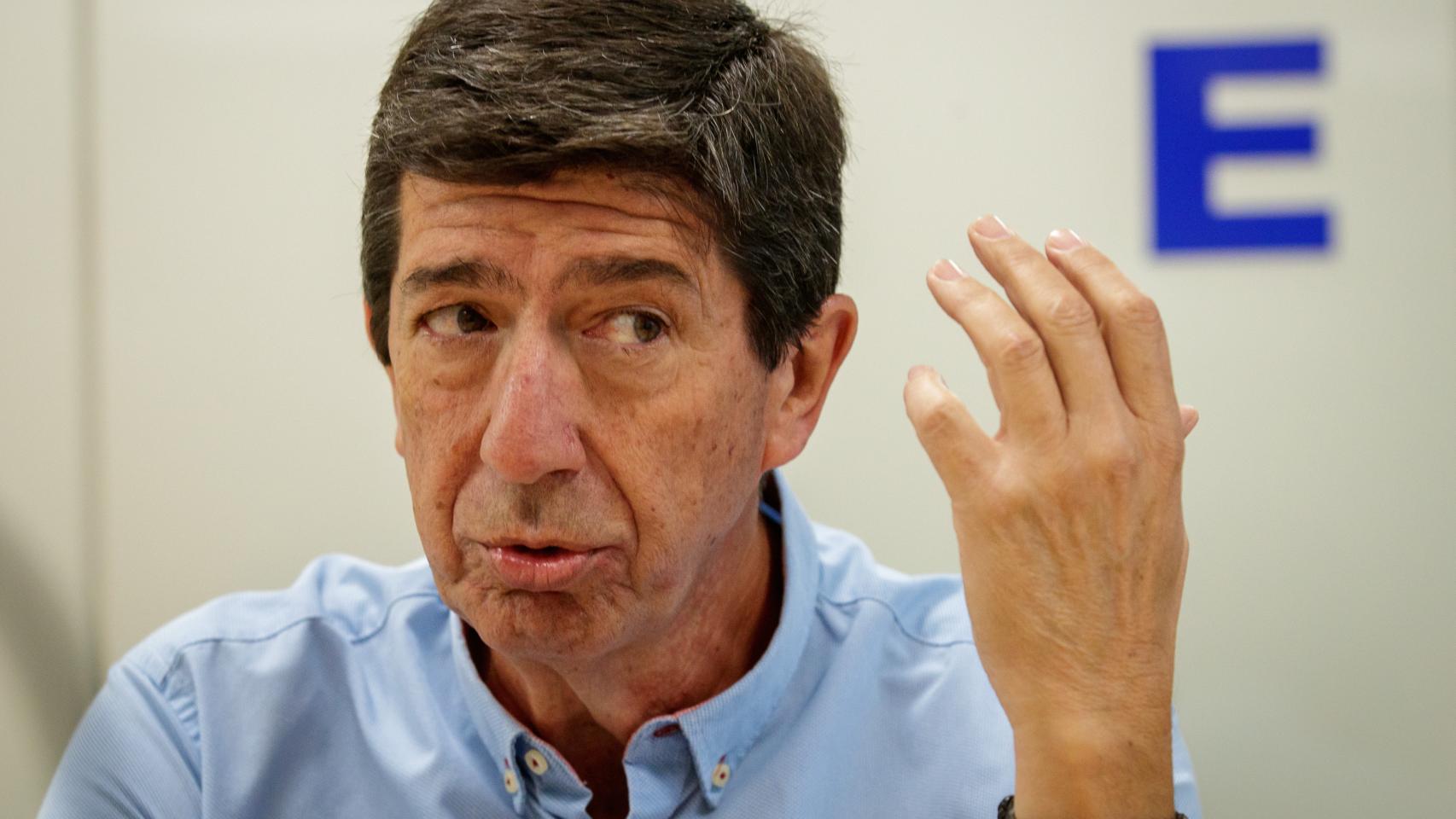 Juan Marín, presidente del Consejo Económico y Social de Andalucía.