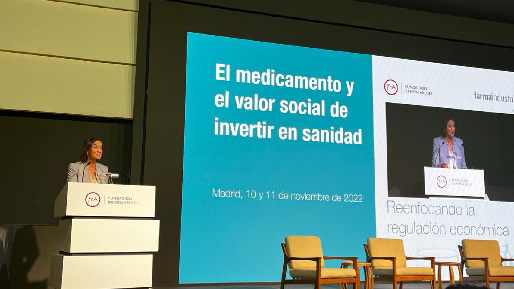 Reyes Maroto, ministra de Industria.