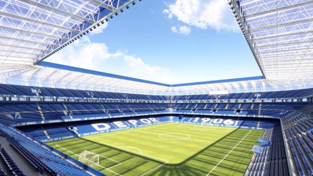 Así sería el futuro estadio de Riazor