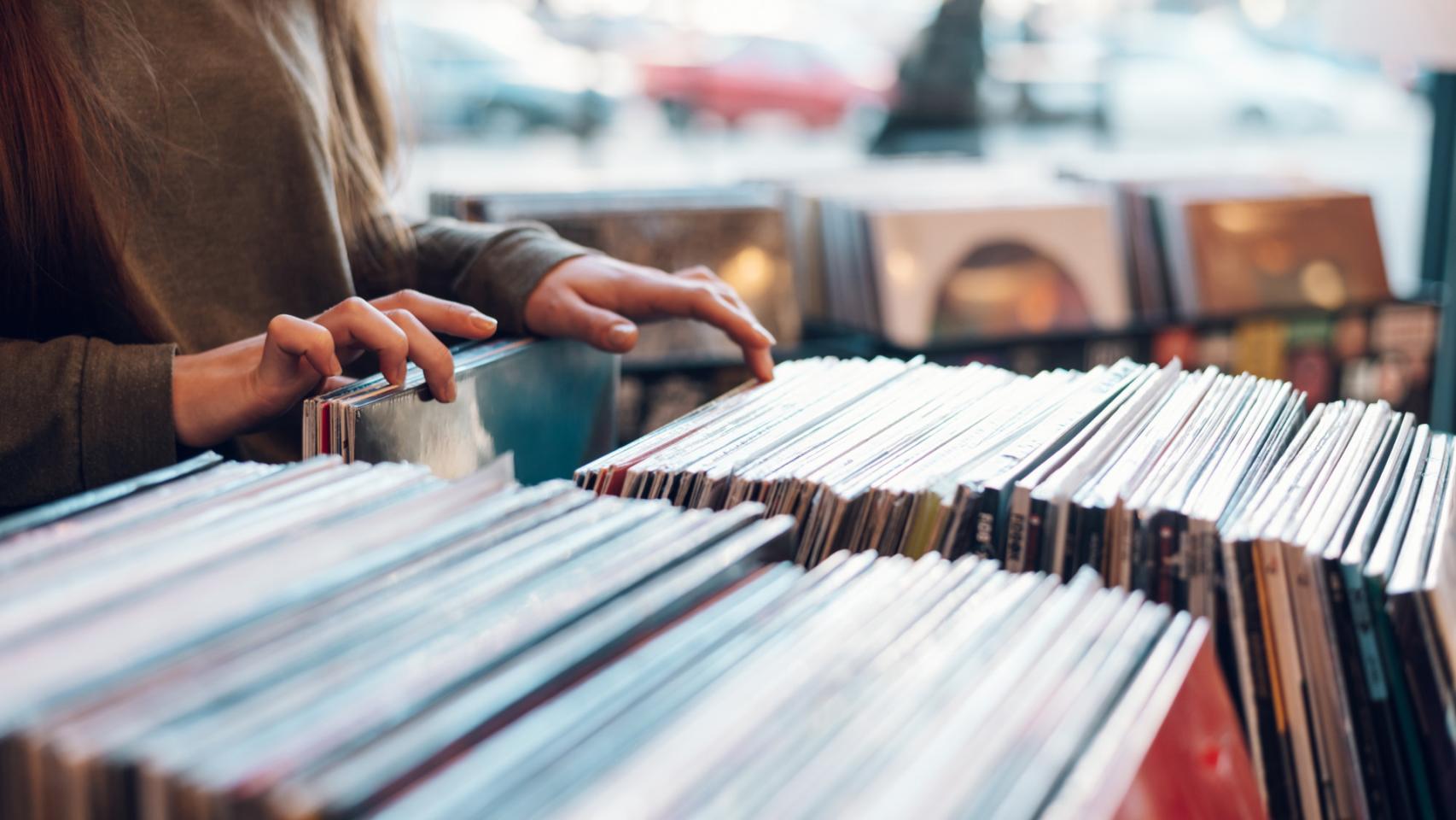 discos, vinilos, tienda de discos