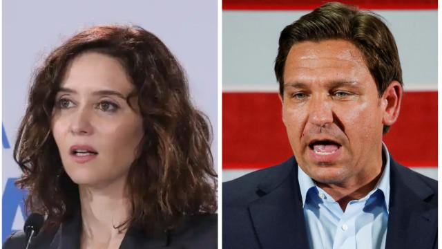 Tres parecidos y alguna diferencia entre Ron DeSantis, el 'Trump de Florida' y Díaz Ayuso