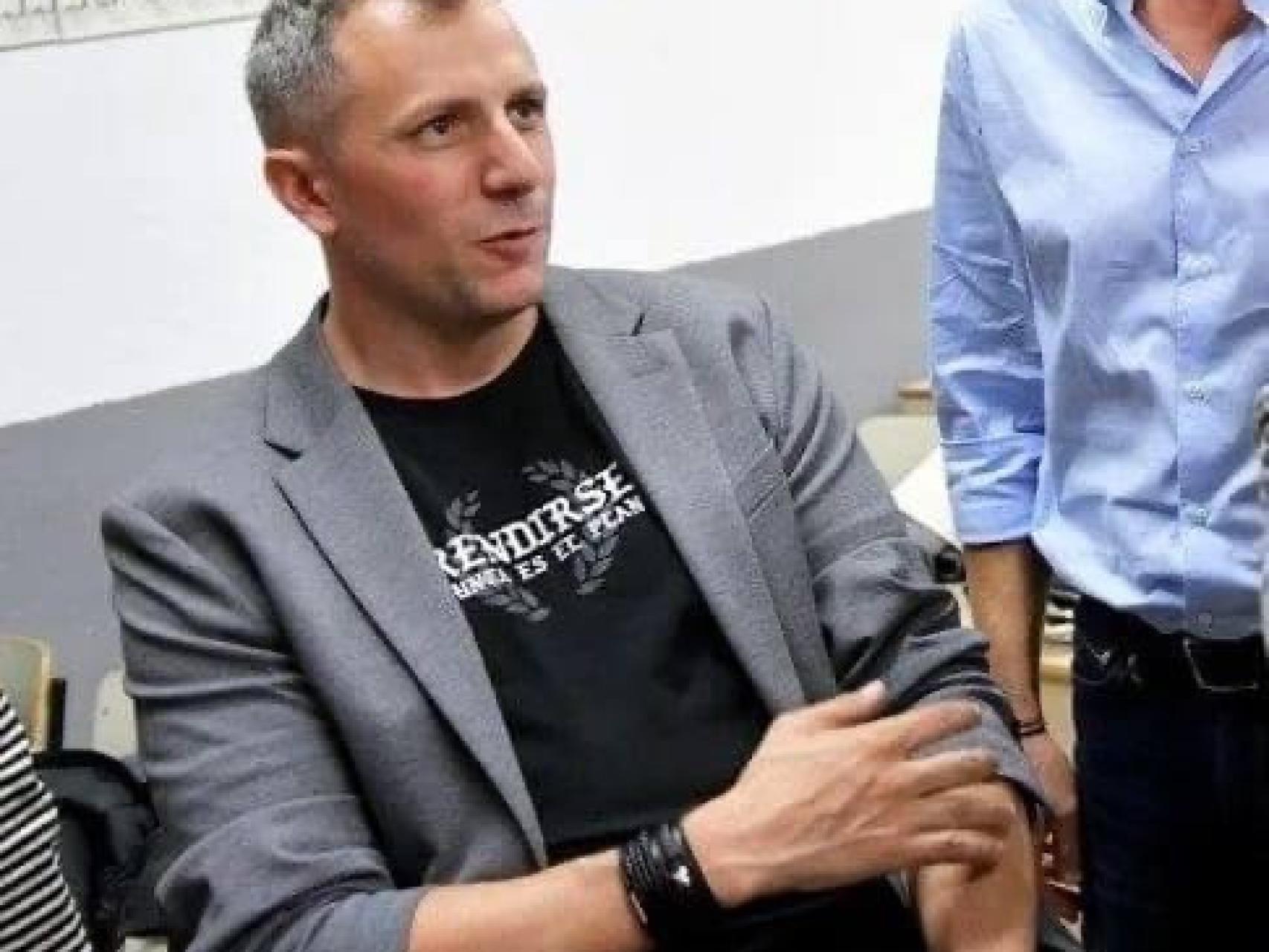 El candidato de Podemos al Ayuntamiento de León para las próximas elecciones municipales, Nael Blanco