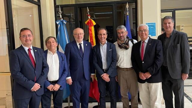 Reunión de la Diputación de Zamora con la embajada de Argentina