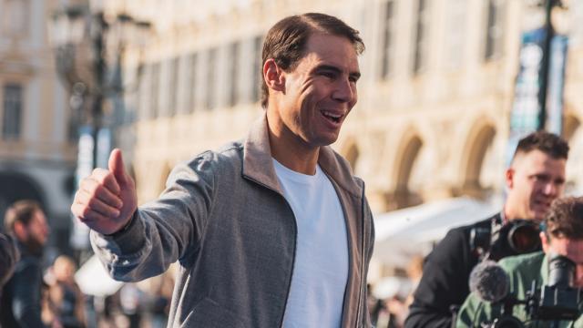 Rafa Nadal, en Turín para las ATP Finals