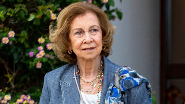 La reina emérita Sofía en una fotografía tomada en Atenas en octubre de 2021.